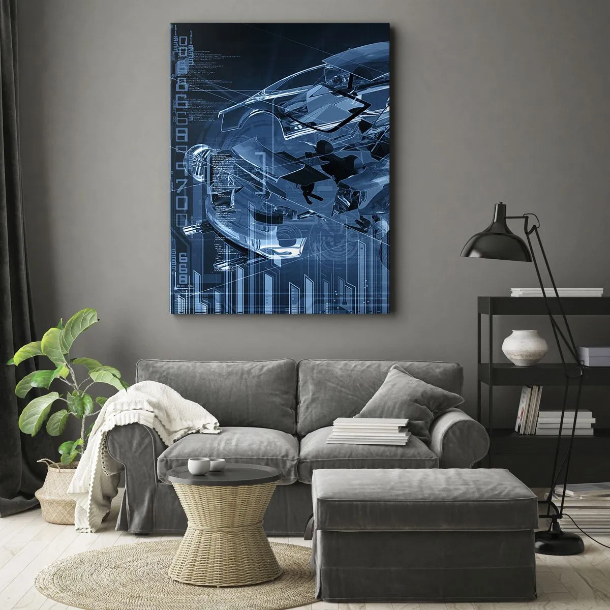 Vászonkép - Mérnöki anatómia - 70x100 cm