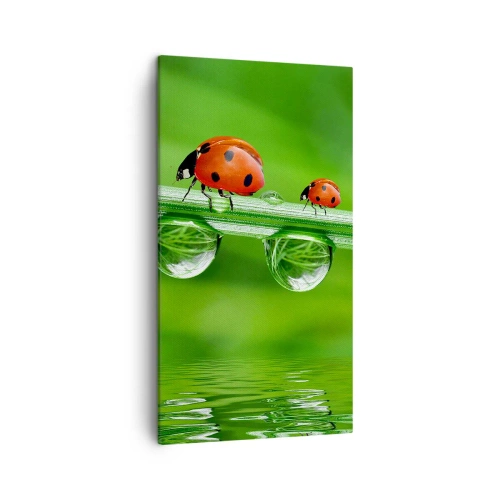 Vászonkép - Egész nyáron az úton - 45x80 cm