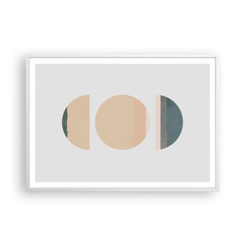 Poszter fekete keretben - Kerékről kerékre - 100x70 cm