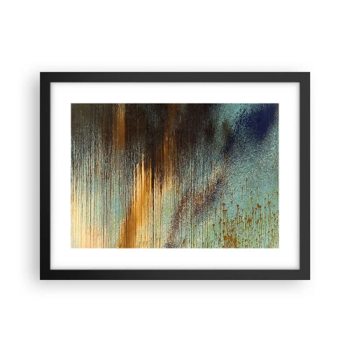 Poszter fehér keretben - Egy nem véletlen színes kompozíció - 40x30 cm