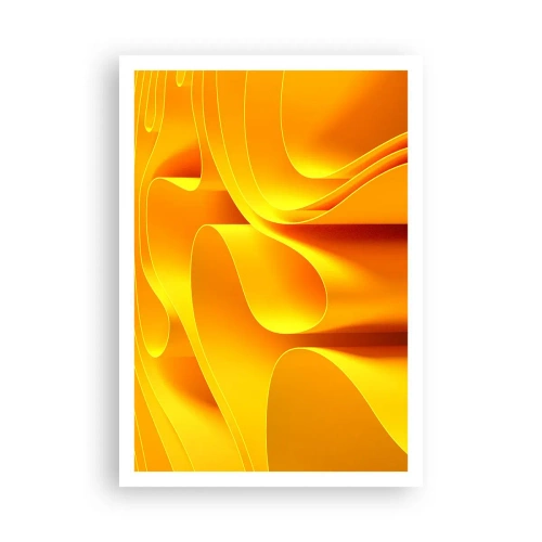 Poszter - Mint a nap hullámai - 70x100 cm