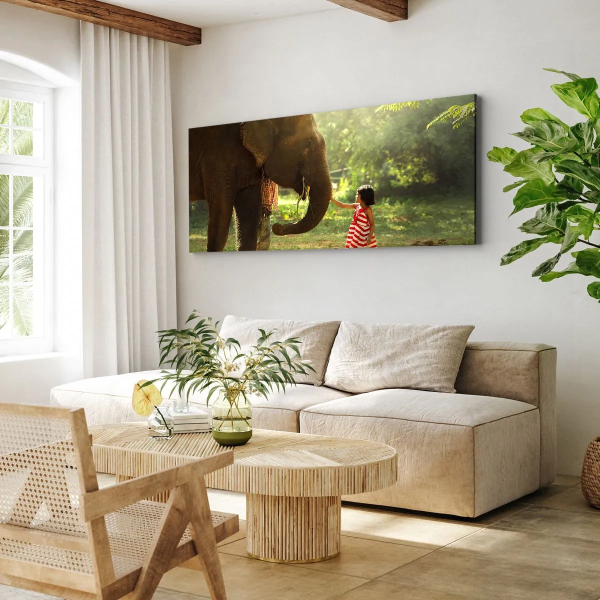 Vászonkép - A barátság ereje - 100x40 cm