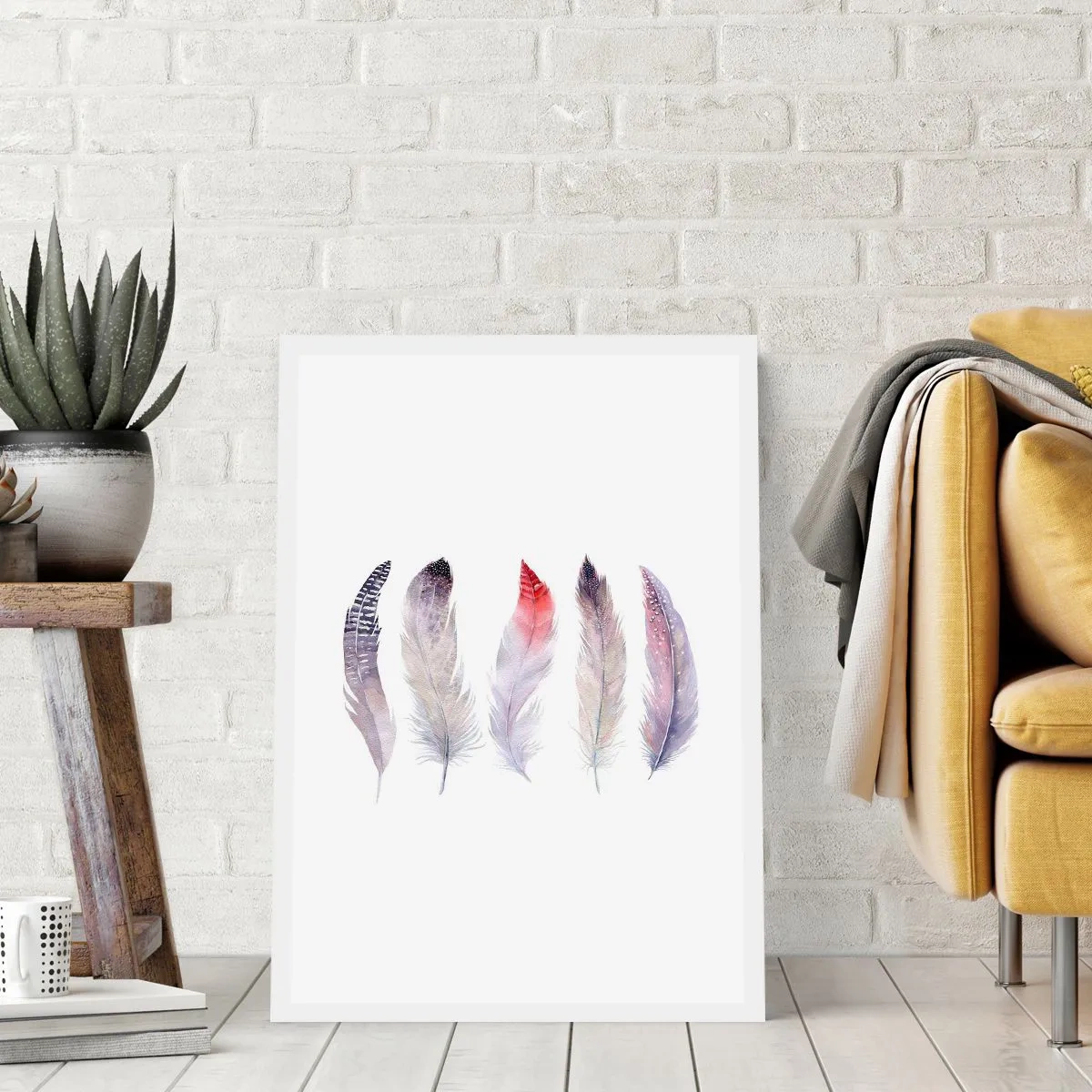 Poszter - Gyengéd, mint a sokszínű köd - 61x91 cm