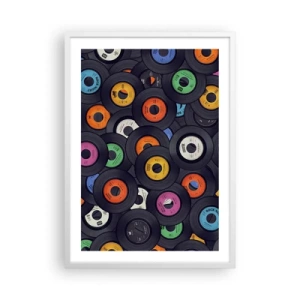 Poszter fekete keretben - A klasszika színei - 50x70 cm