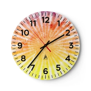 Falióra, Óra - Napkelte és napnyugta - 30x30 cm