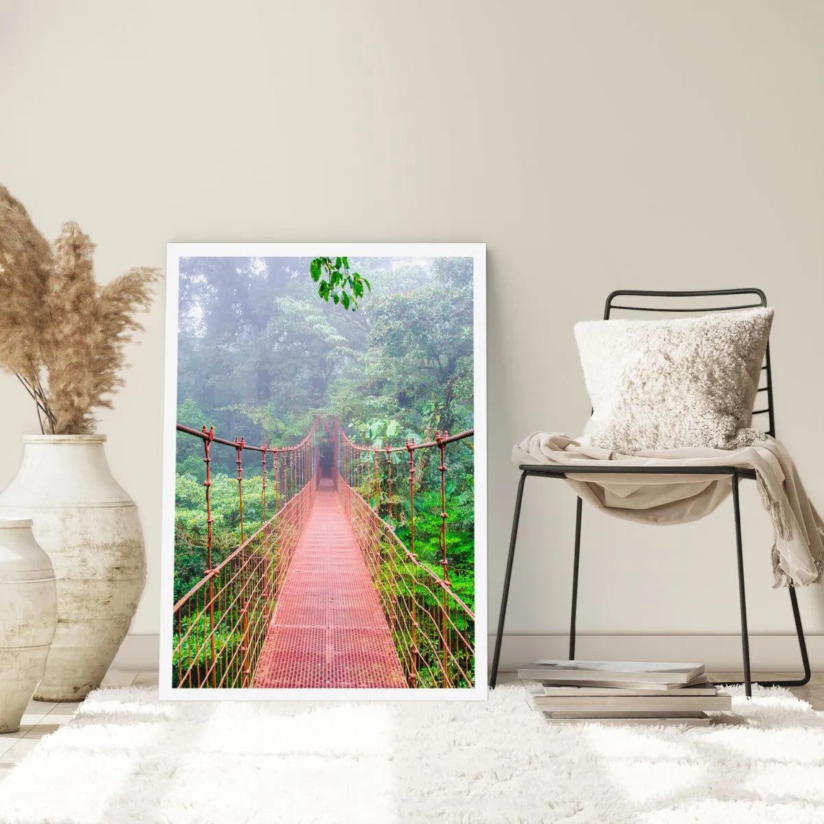 Poszter - A lomkoronák fölé függesztve - 50x70 cm