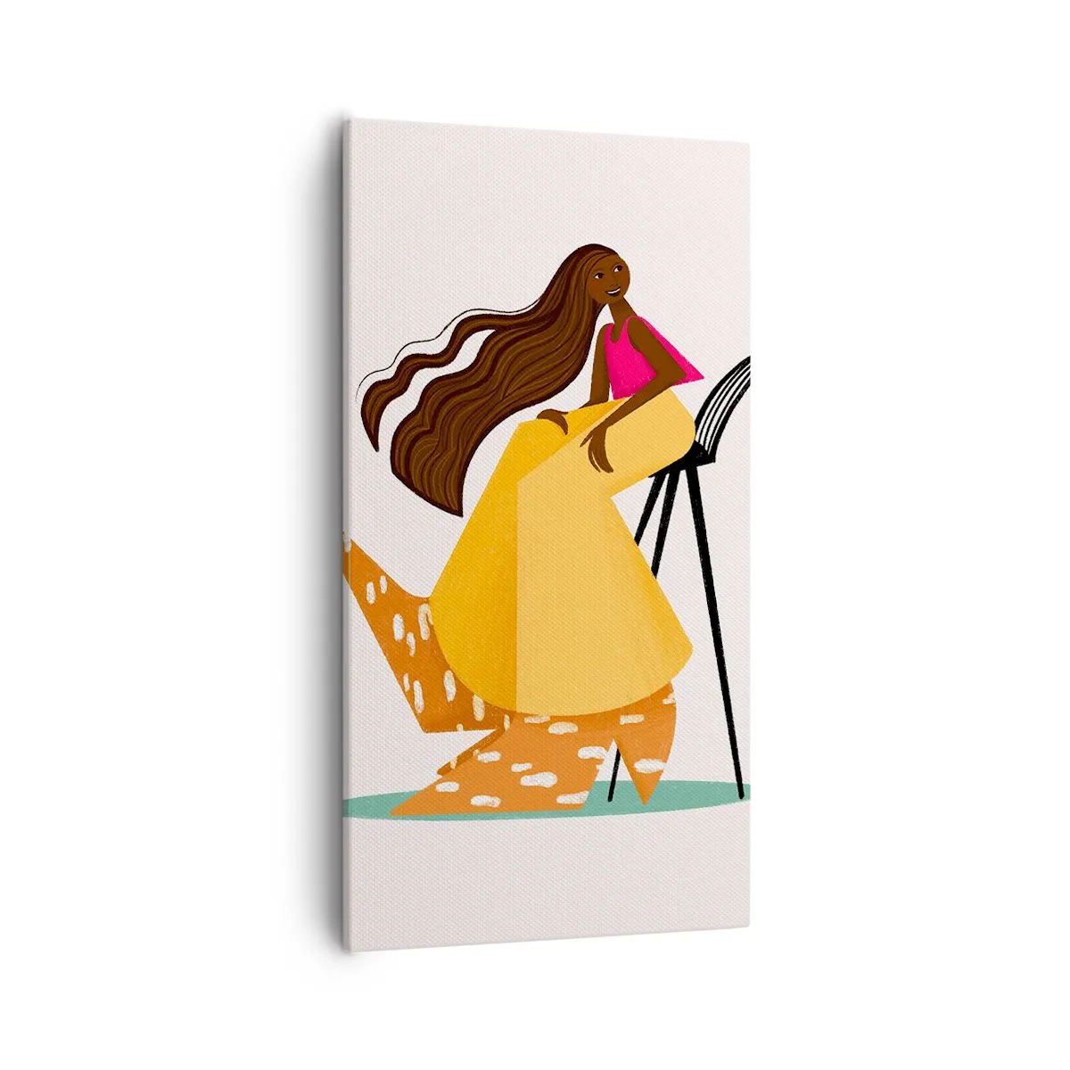 Vászonkép - A divat is szórakoztató - 55x100 cm