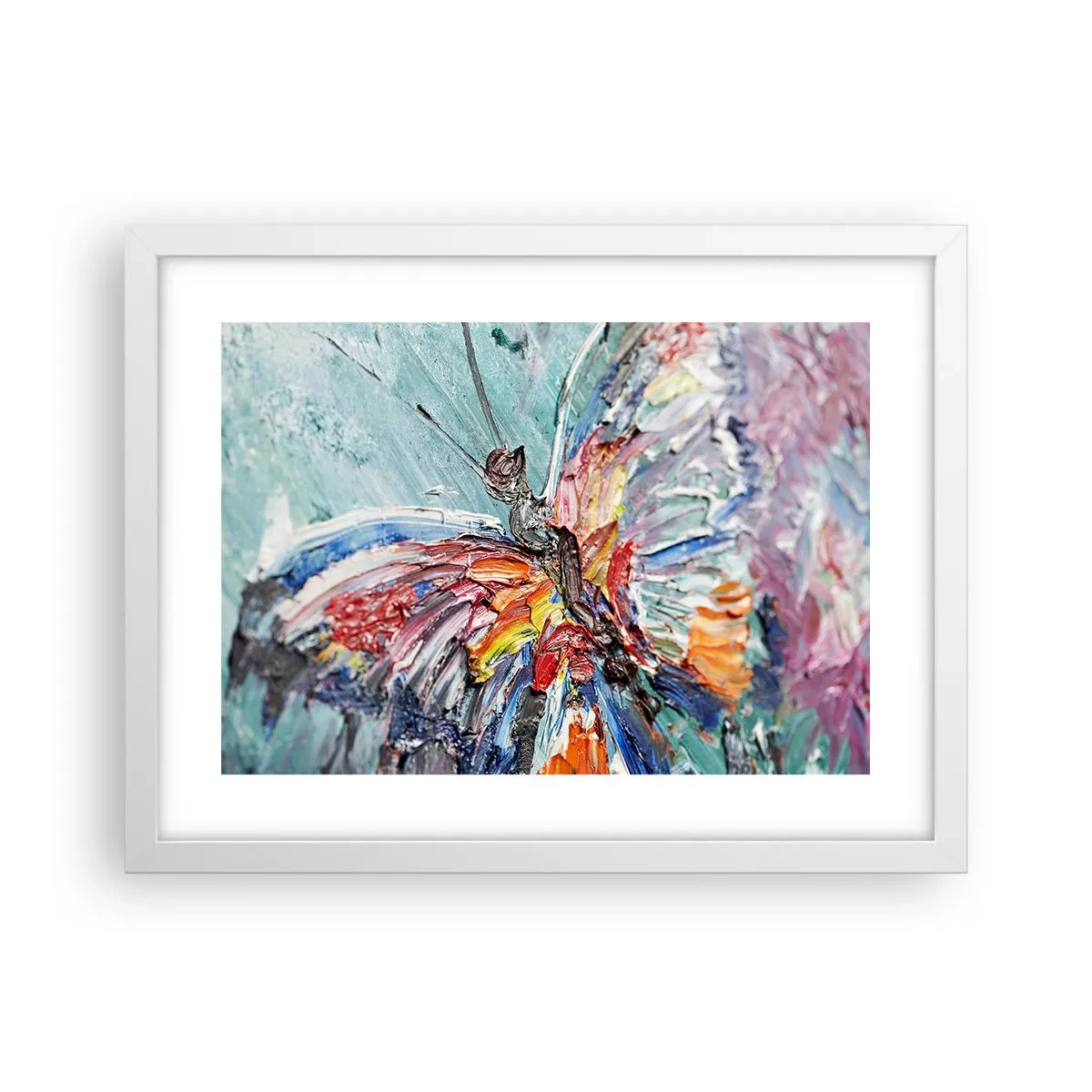 Poszter fekete keretben - A természet által festett - 40x30 cm
