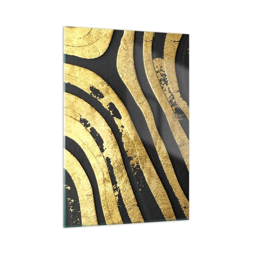 Üveg kép - Minden folyik - 50x70 cm