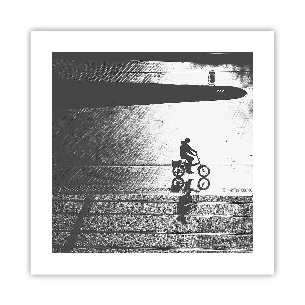 Poszter - Előre, a városon keresztül - 40x40 cm