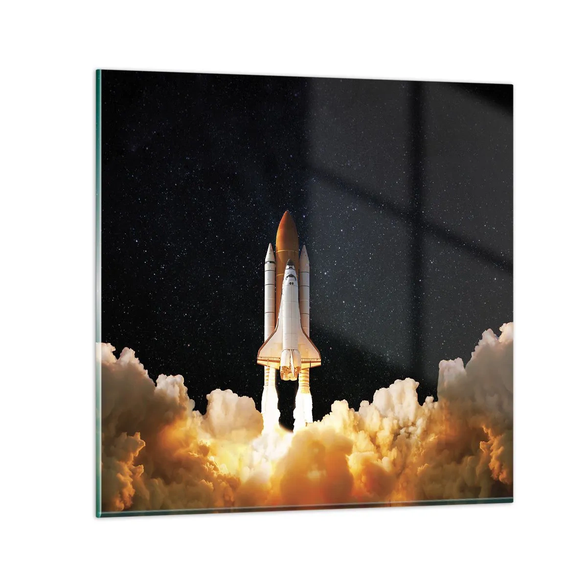 Üveg kép - Ad astra! - 50x50 cm