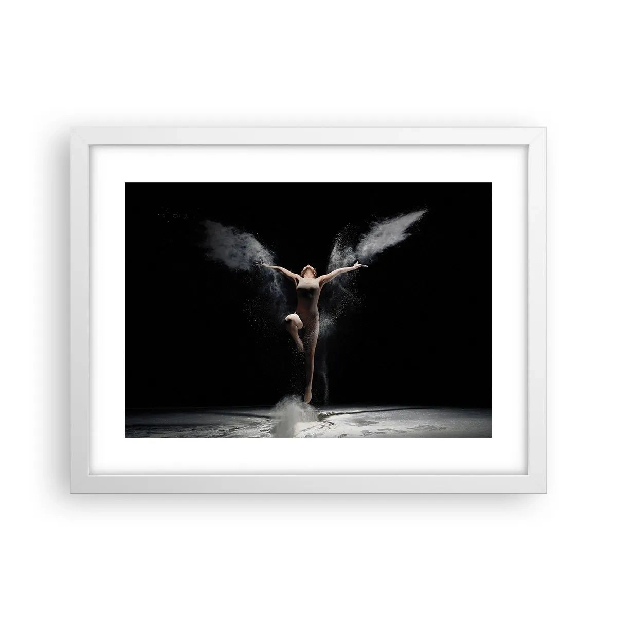 Poszter fekete keretben - Elfek léteznek - 40x30 cm