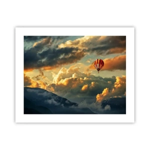 Poszter - Azért repülök, mert akarok - 50x40 cm