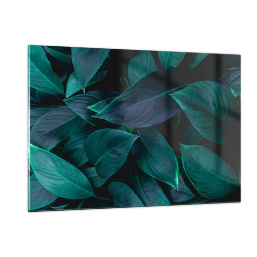 Üveg kép - Maga a zöldellő növényzet - 120x80 cm