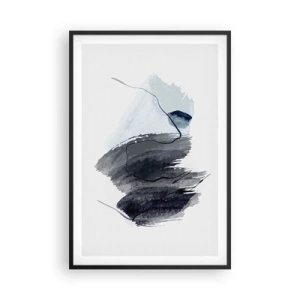 Poszter fehér keretben - Intenzitás és mozgás - 61x91 cm