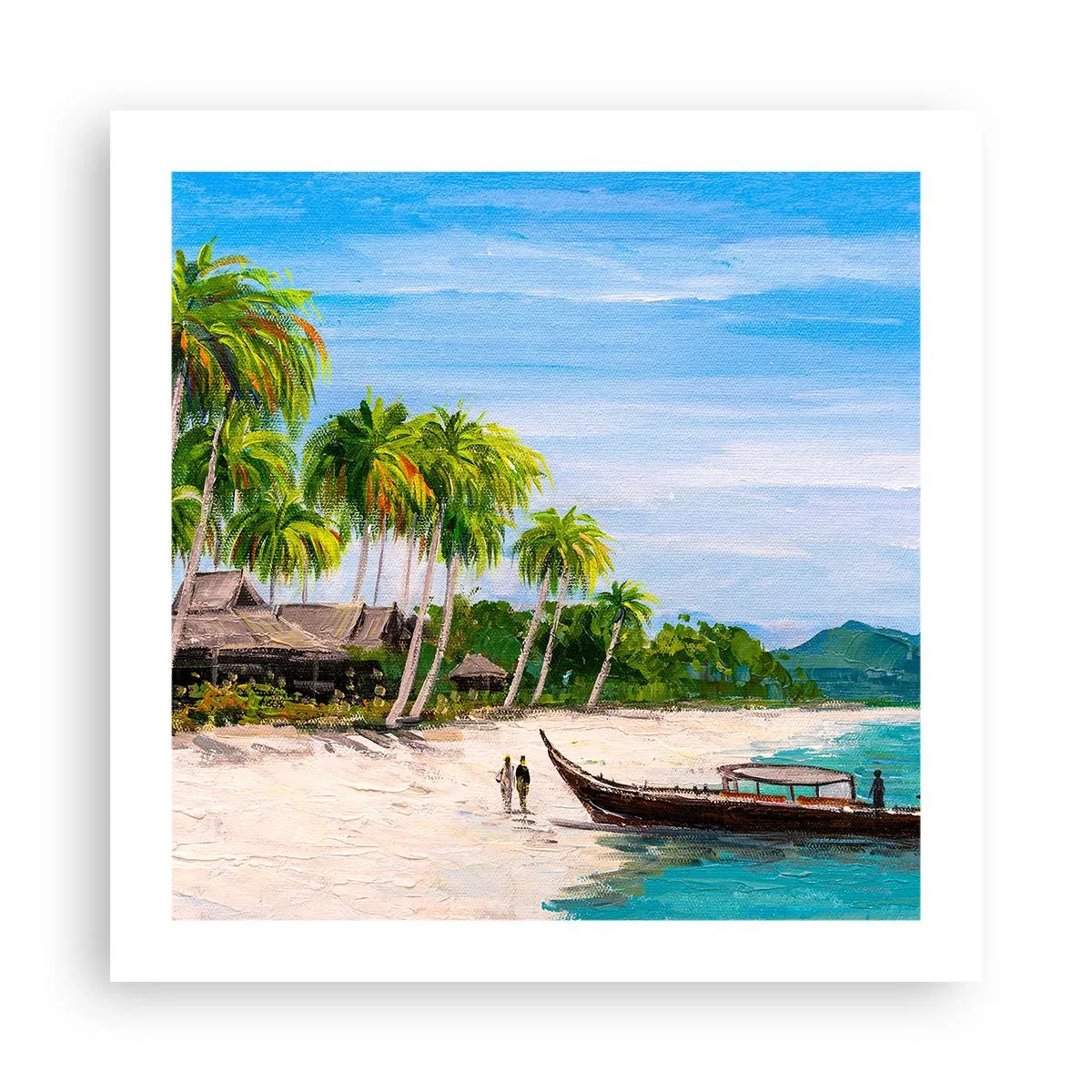 Poszter - Egy egzotikus álom - 50x50 cm