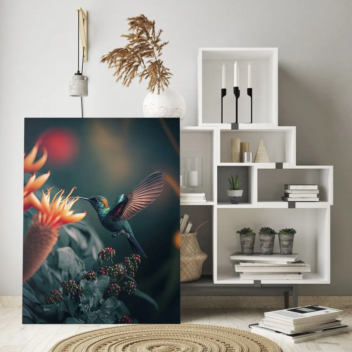 Üveg kép - Egy igazán színes élet - 50x70 cm