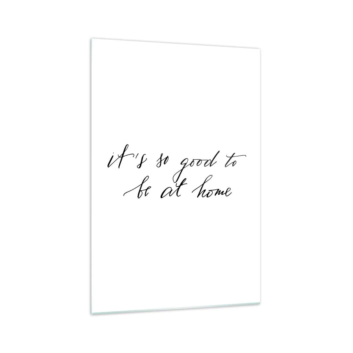 Üveg kép - Teljes igazság - 70x100 cm