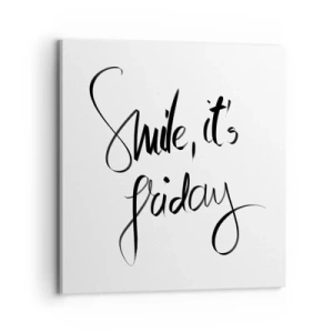 Vászonkép - Igazi öröm - 70x70 cm