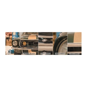 Fotótapéta Minta Premium Sand - Találkozás a legendával - Autó, Autóipari, Old school - 100x30 cm