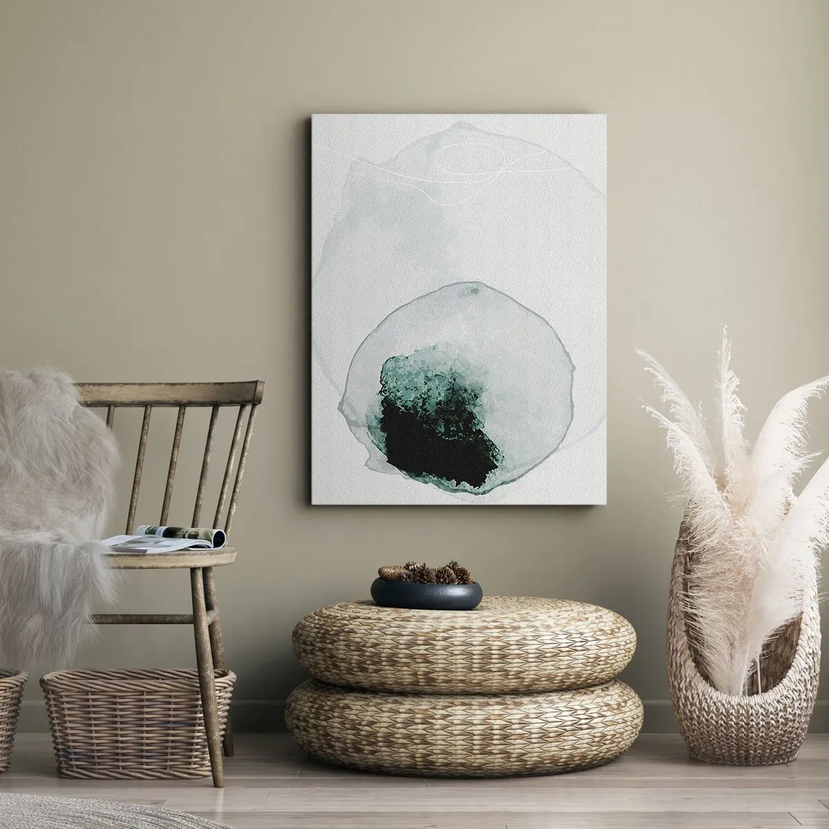 Vászonkép - Egy vízcseppben - 70x100 cm