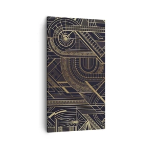 Vászonkép - Koncepciók, ötletek, tervek - 45x80 cm