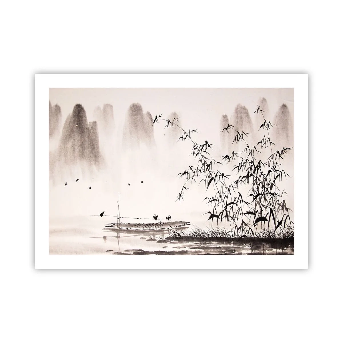 Poszter - A rizsföldek csendje - 70x50 cm