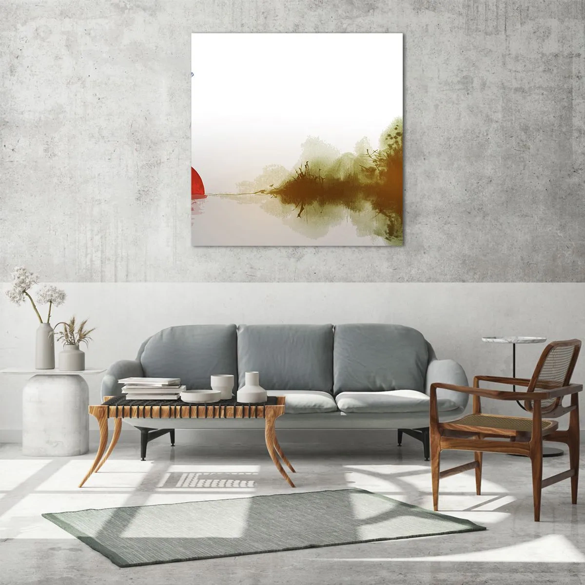 Üveg kép - A béke ígérete - 50x50 cm