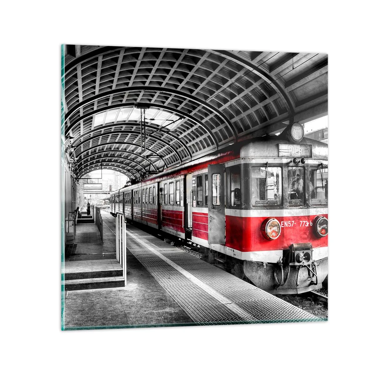 Üveg kép - Talán egy életre szóló utazás? - 40x40 cm