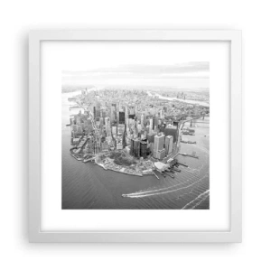 Poszter fekete keretben - Hogy ne szeretném? - 30x30 cm