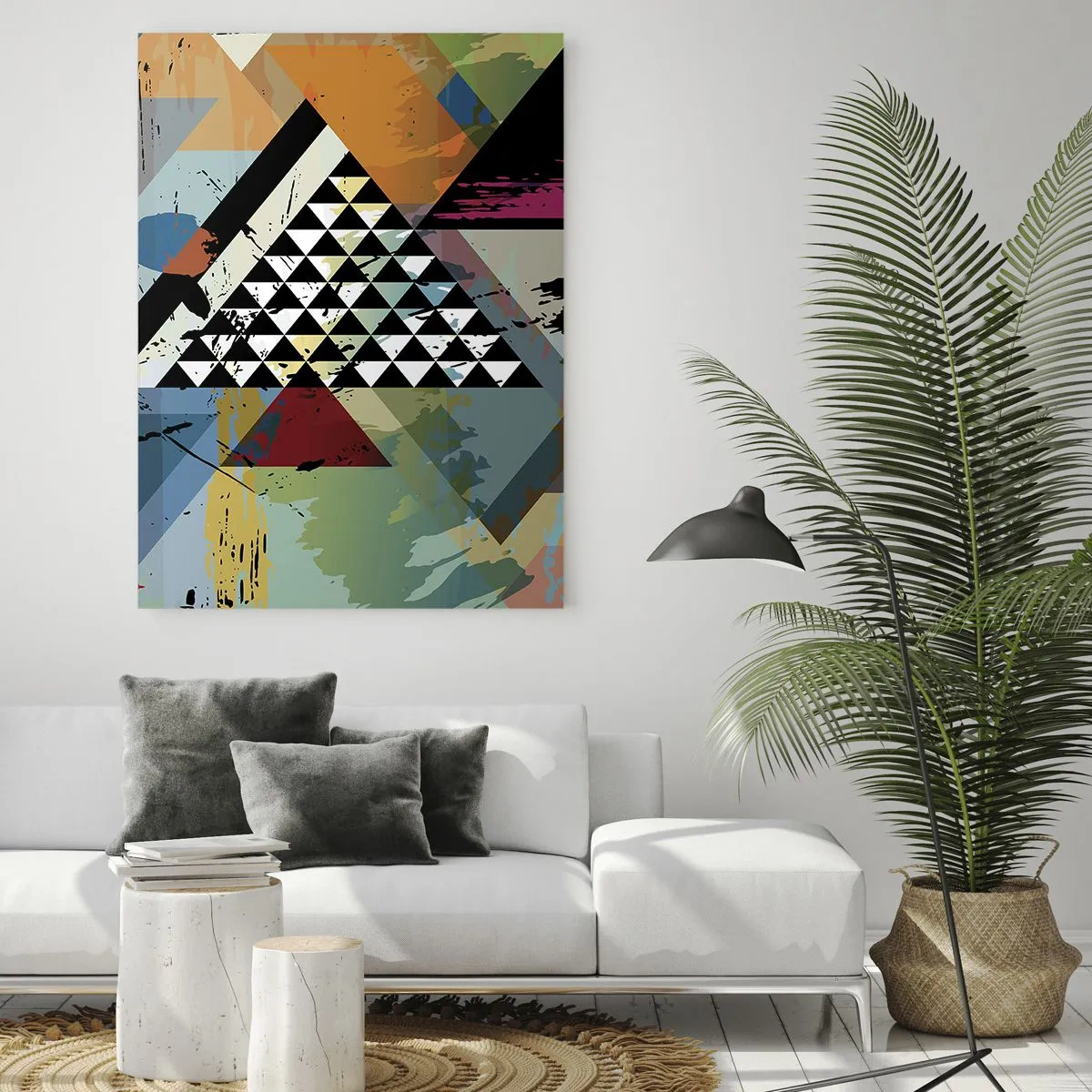 Üveg kép - Milyen egyszerű - 50x70 cm