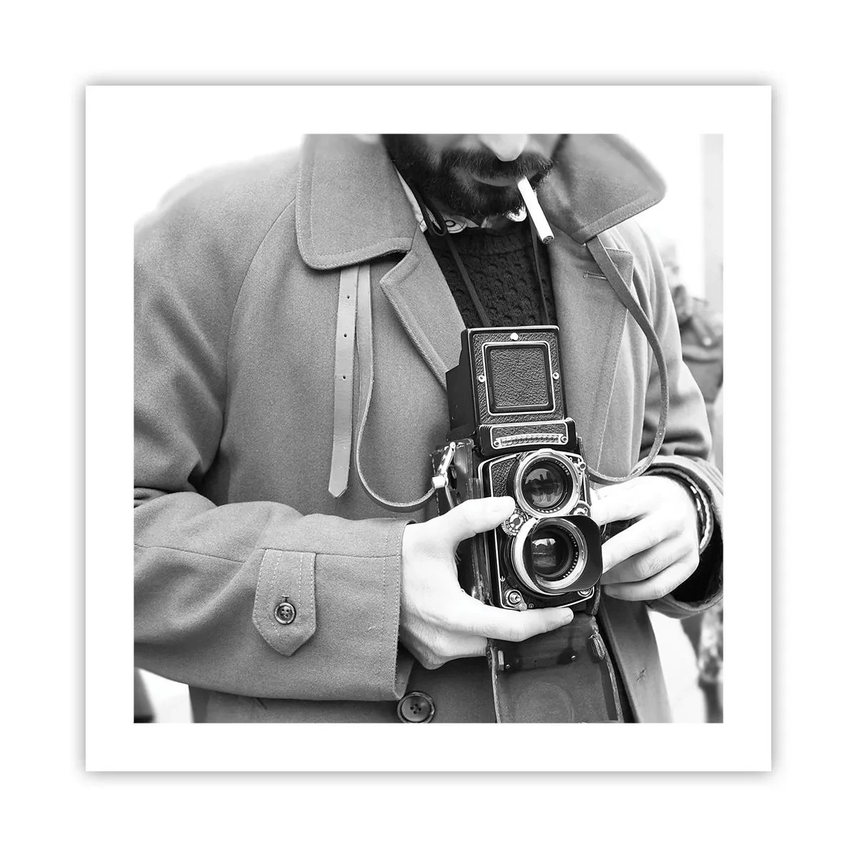 Poszter - Retro stílusban - 50x50 cm