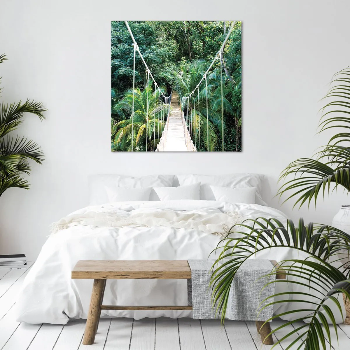 Vászonkép - Üdvözöljük a dzsungelben! - 60x60 cm