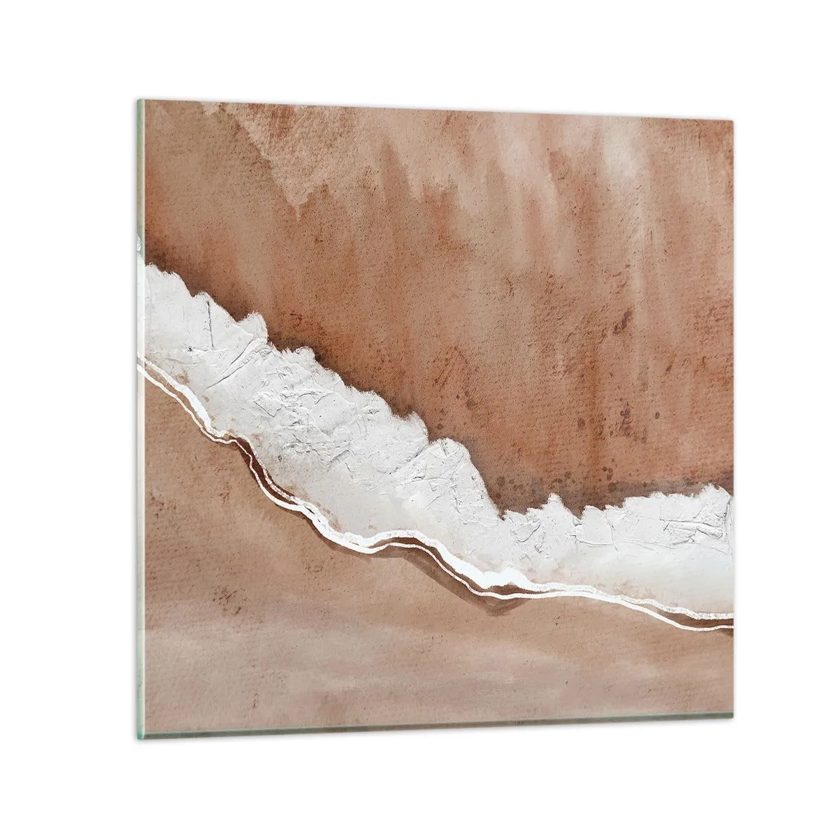 Üveg kép - A föld színeiben - 50x50 cm