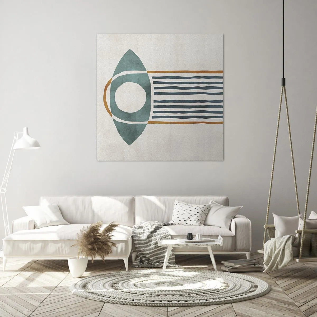 Vászonkép - Jelek és rituálék - 60x60 cm