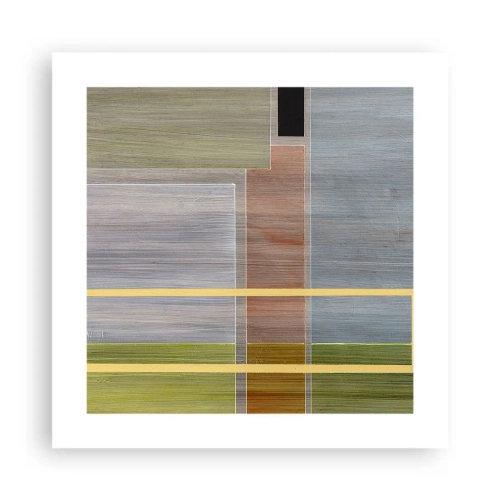 Poszter - Egyszerűen és nyugodtan - 40x40 cm