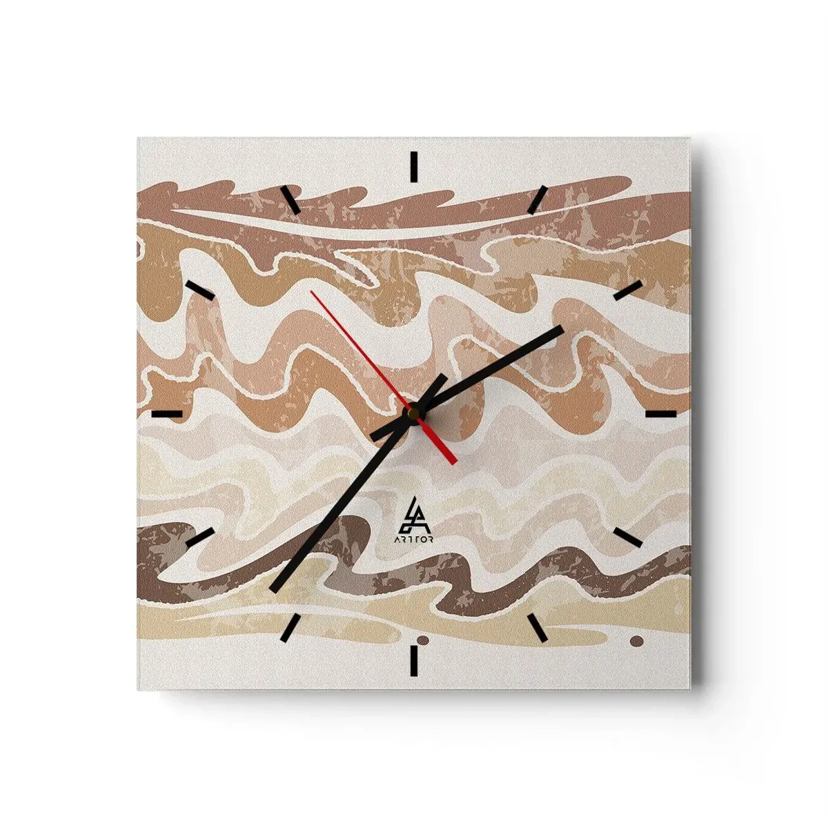 Falióra, Óra - Jó energia - jó érzelmek - 40x40 cm