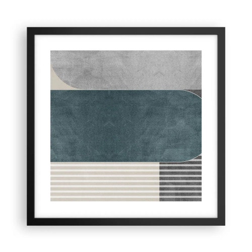 Poszter fehér keretben - Vízszintes kompozíció - 40x40 cm