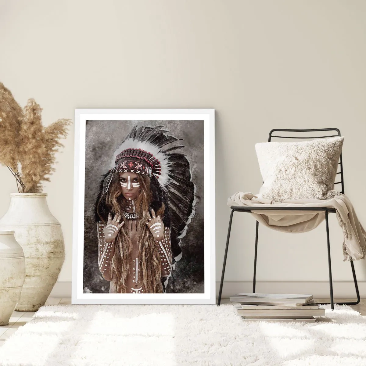 Poszter fekete keretben - A törzs erejének titka - 70x100 cm