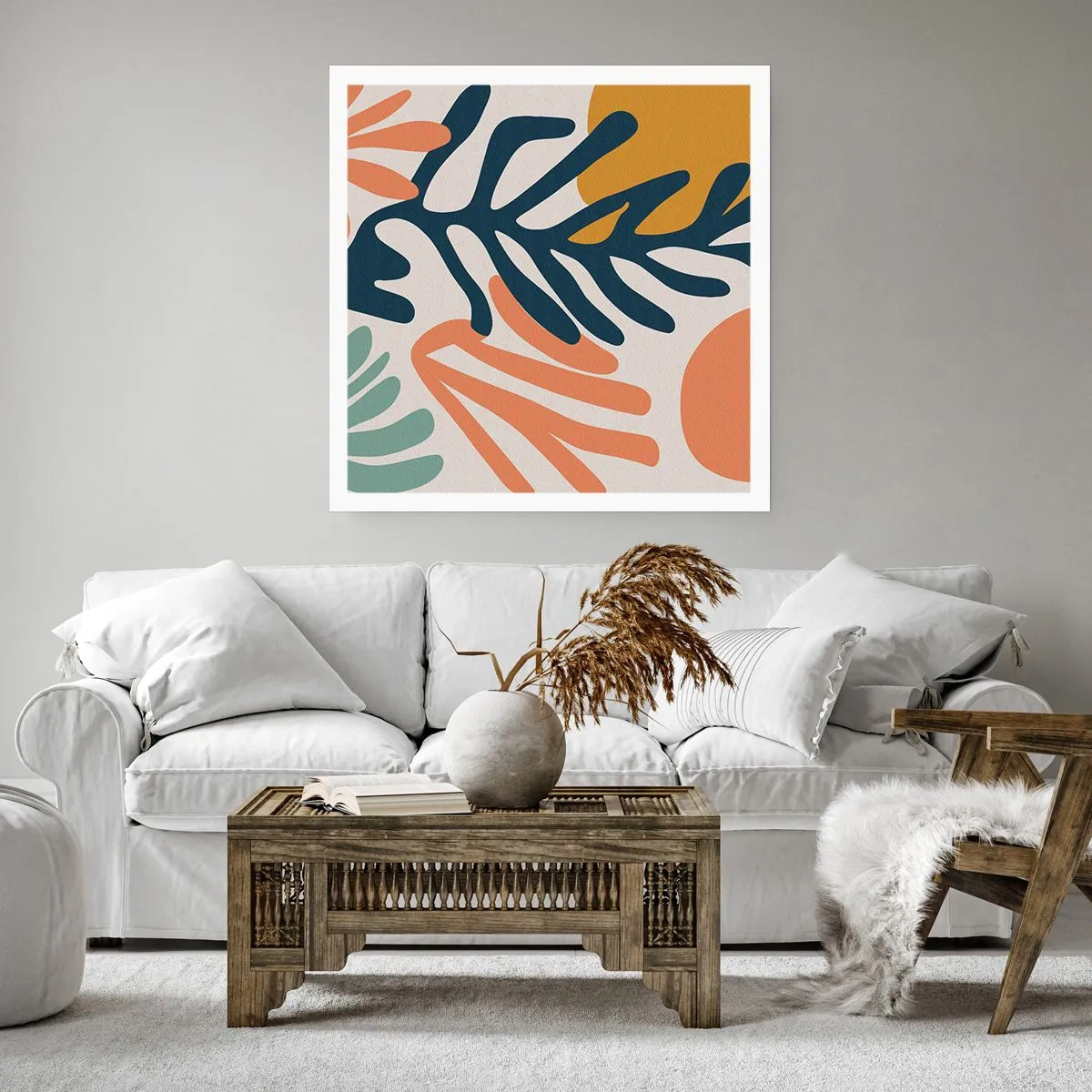 Poszter - Koralltengerek - 60x60 cm