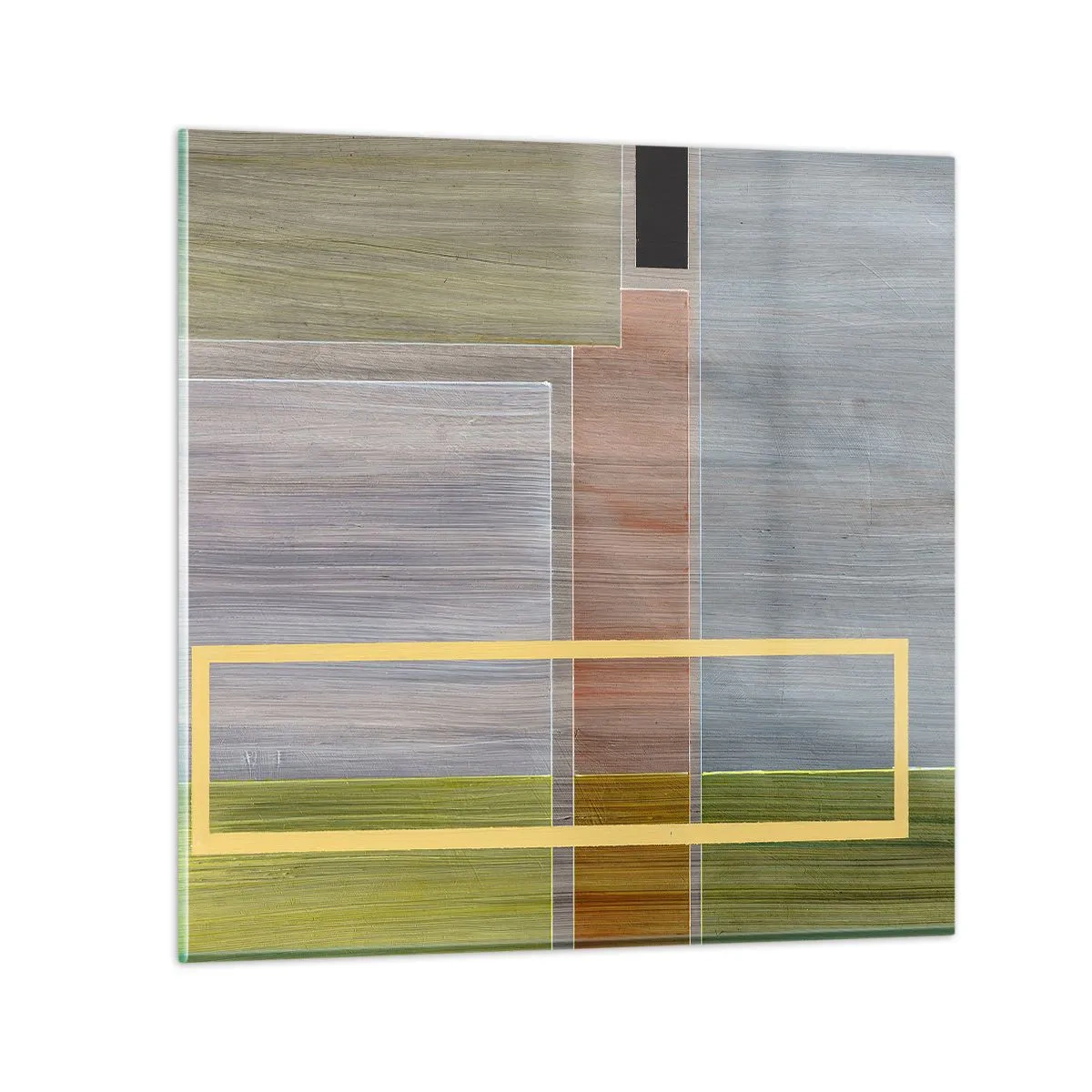 Üveg kép - Egyszerűen és nyugodtan - 40x40 cm