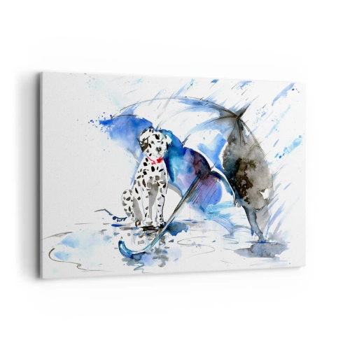 Vászonkép - Erre való a barát - 120x80 cm