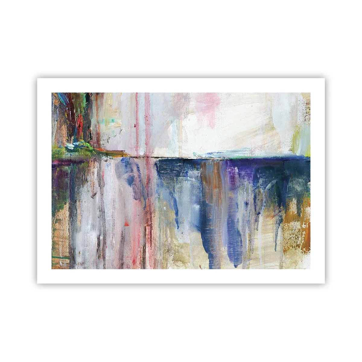 Poszter - Színes benyomások és társítások - 70x50 cm