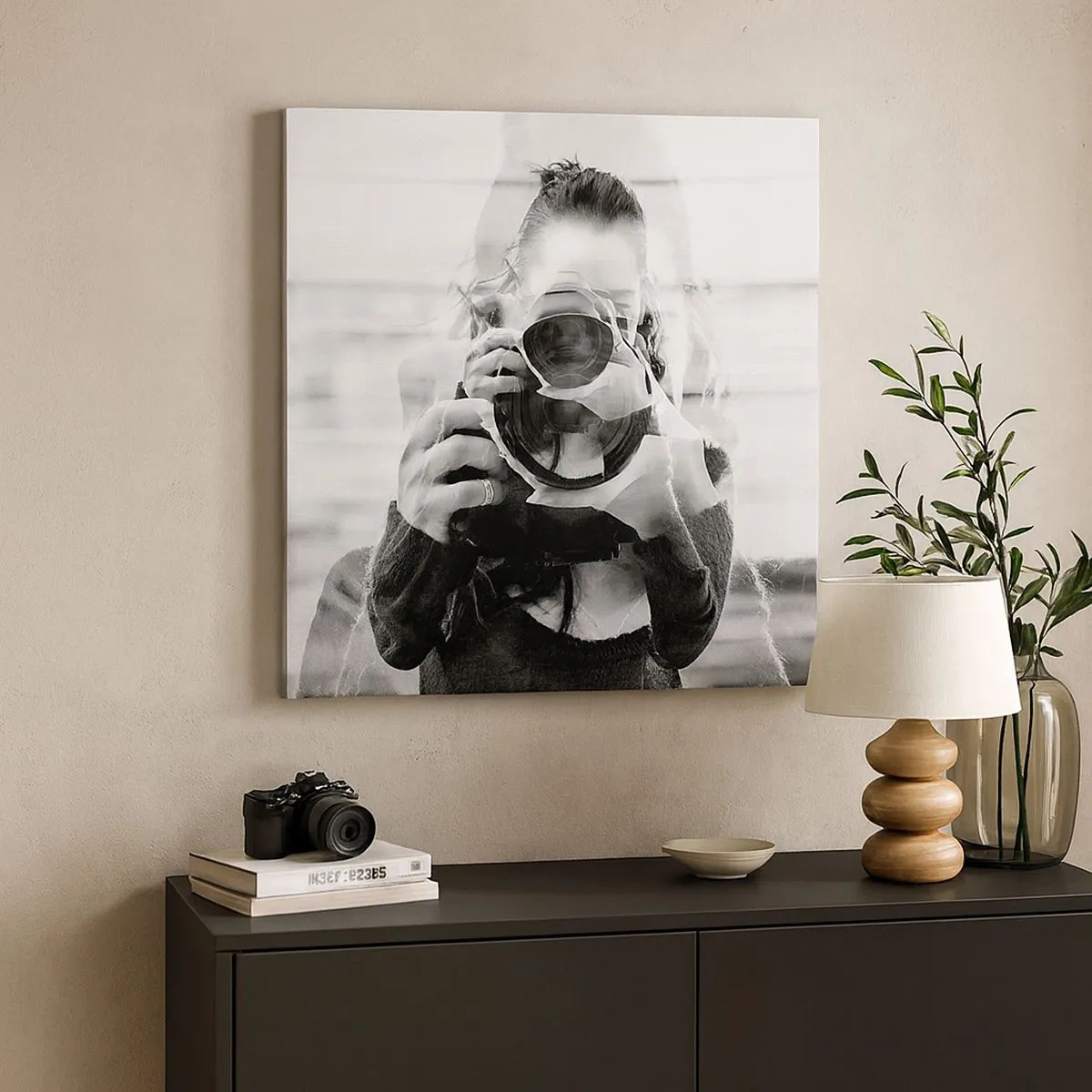 Vászonkép - Alkotó meg ez eszköze - 30x30 cm