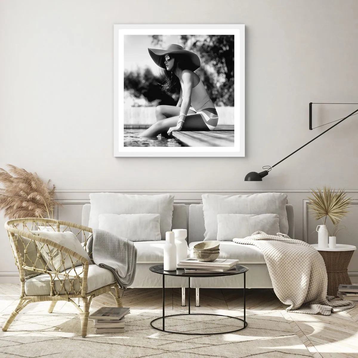 Poszter fekete keretben - Egy nyári álom - 30x30 cm