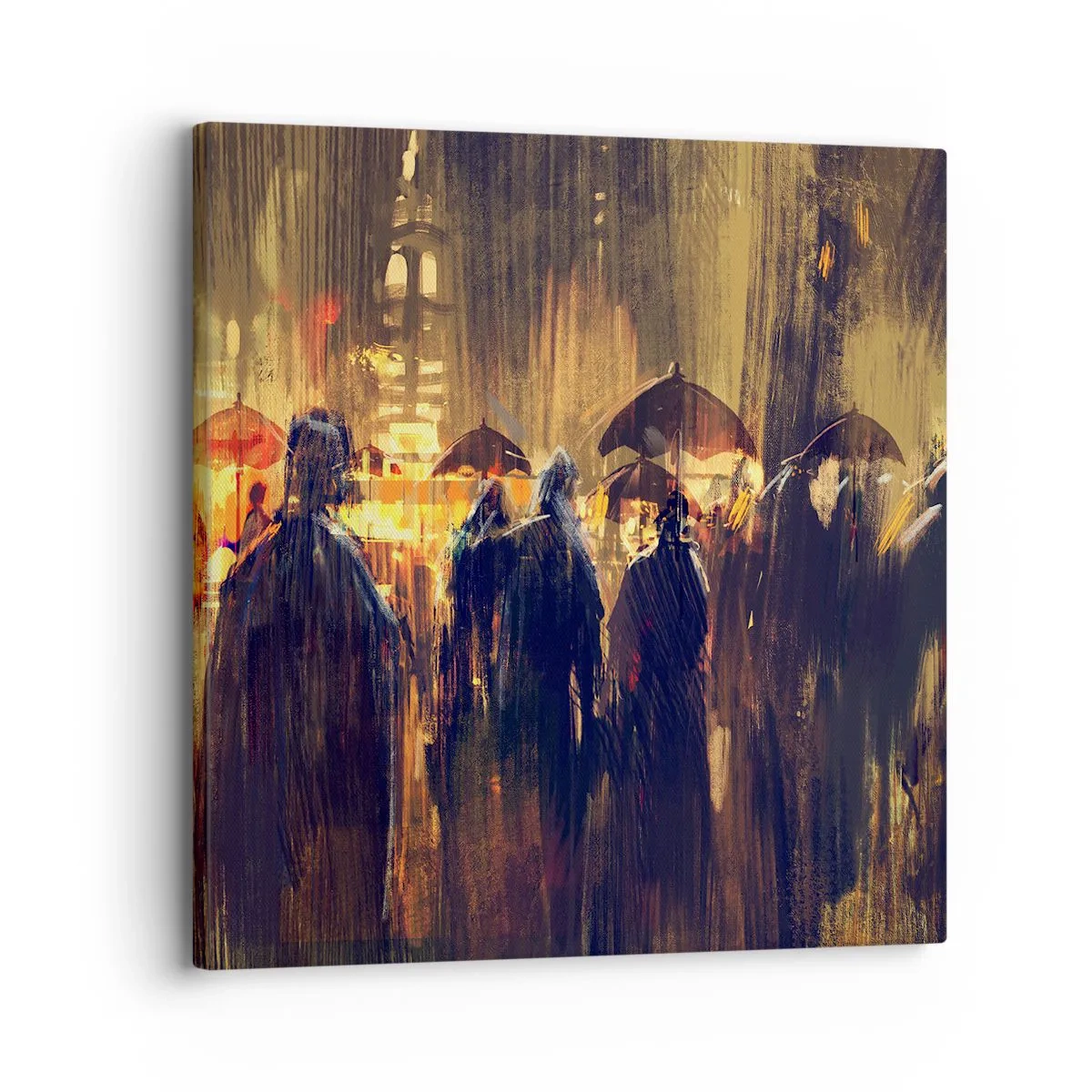 Vászonkép - Az eső imádói - 30x30 cm