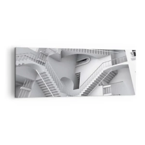 Vászonkép - A tér paradoxonjai - 140x50 cm