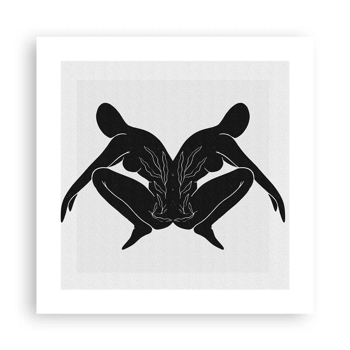 Poszter - Egy közös lélek - 40x40 cm