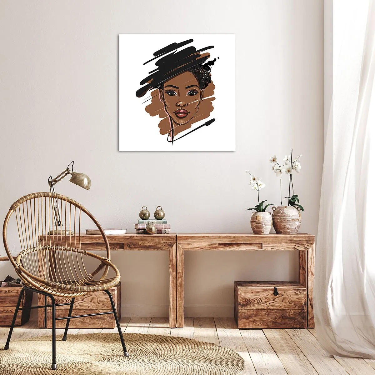 Vászonkép - Édes, mint a csokoládé - 60x60 cm