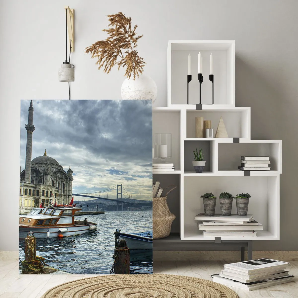 Üveg kép - A világok határán - 70x100 cm